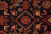 4x17 Navy and Ivory Persian Runner
