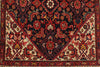 4x17 Navy and Ivory Persian Runner