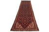 4x17 Navy and Ivory Persian Runner