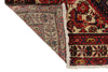 4x17 Navy and Ivory Persian Runner
