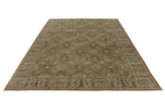 7x10 Blue and Beige Turkish Oushak Rug