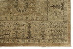 7x10 Blue and Beige Turkish Oushak Rug