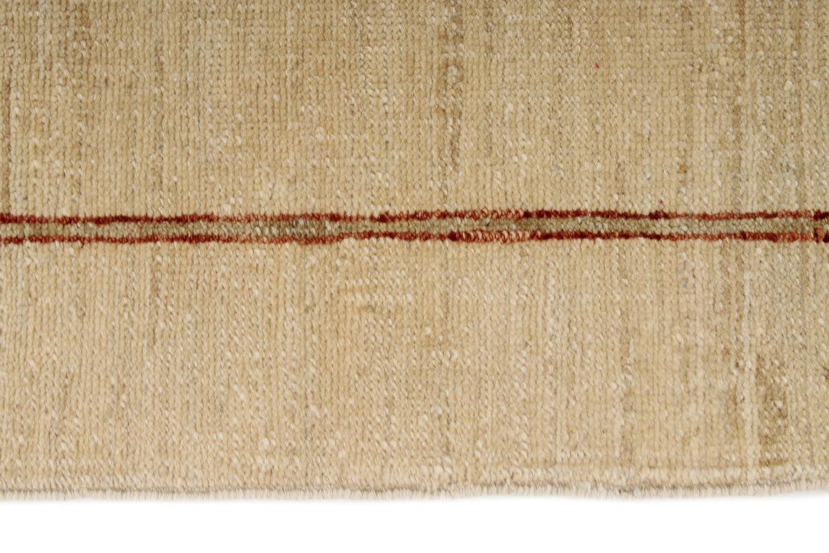 7x10 Beige and Red Modern Contemporary Rug