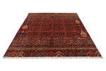 7x10 Multicolor Turkish Tribal Rug