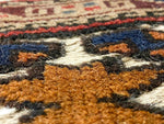 9x13 Beige and Brown Turkish Patchwork Rug