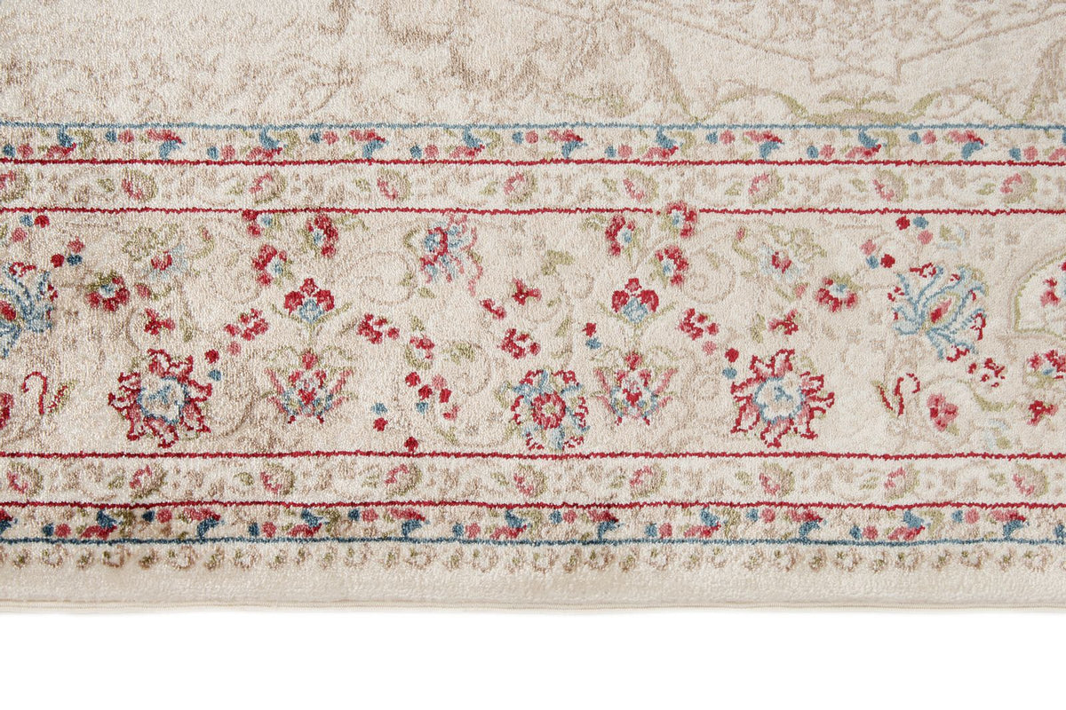 3x10 Ivory and Beige Turkish Antep Runner