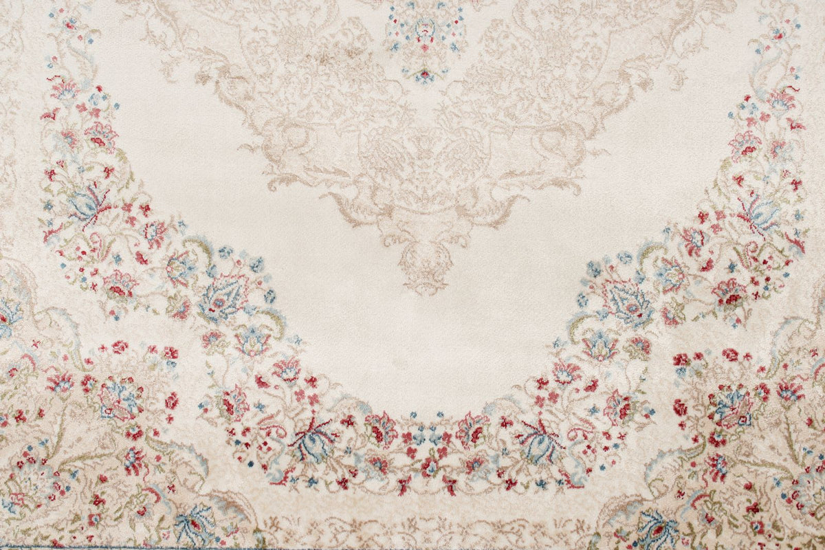 3x10 Ivory and Beige Turkish Antep Runner