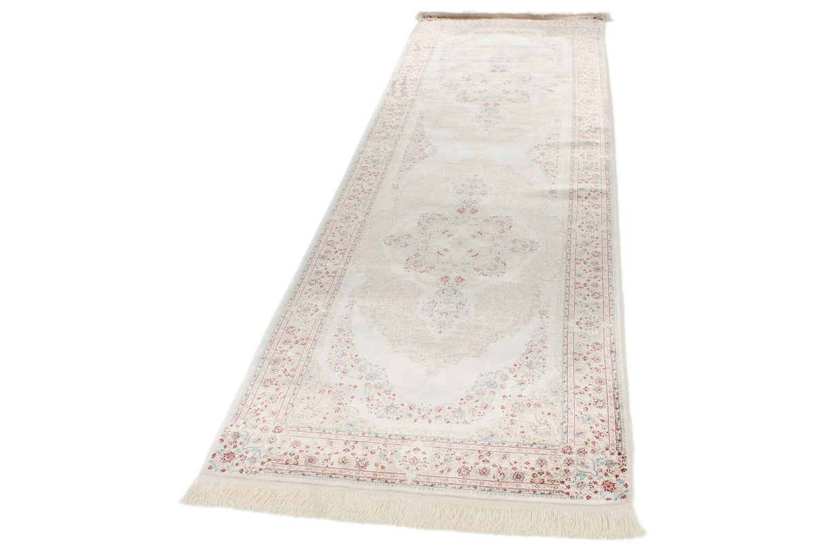 3x10 Ivory and Beige Turkish Antep Runner