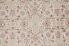 3x7 Ivory and Red Turkish Antep Runner