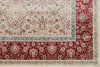 3x7 Ivory and Red Turkish Antep Runner