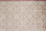 3x7 Ivory and Red Turkish Antep Runner