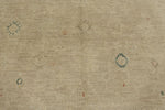 9x12 Beige and Ivory Turkish Oushak Rug