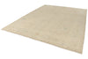 9x12 Beige and Ivory Turkish Oushak Rug