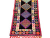 Vintage Handmade 3x10 Multicolor Anatolian Turkish Tribal Distressed Area Runner