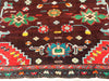 5x7 Red and Brown Anatolian Tribal Rug