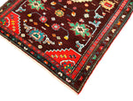 5x7 Red and Brown Anatolian Tribal Rug