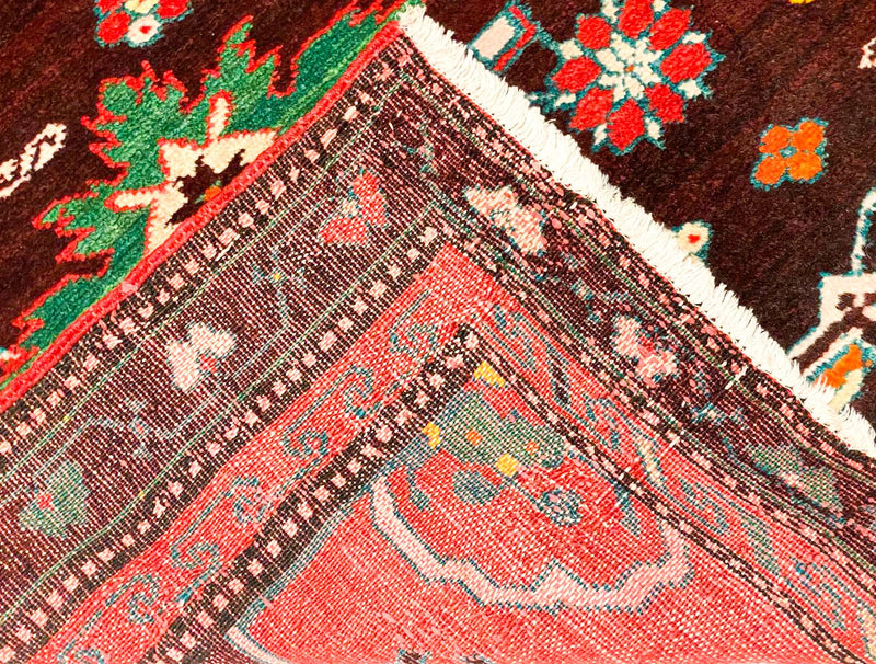 5x7 Red and Brown Anatolian Tribal Rug