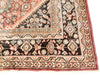 Vintage Handmade 10x13 Red and Brown Anatolian Turkish Oushak Distressed Area Rug