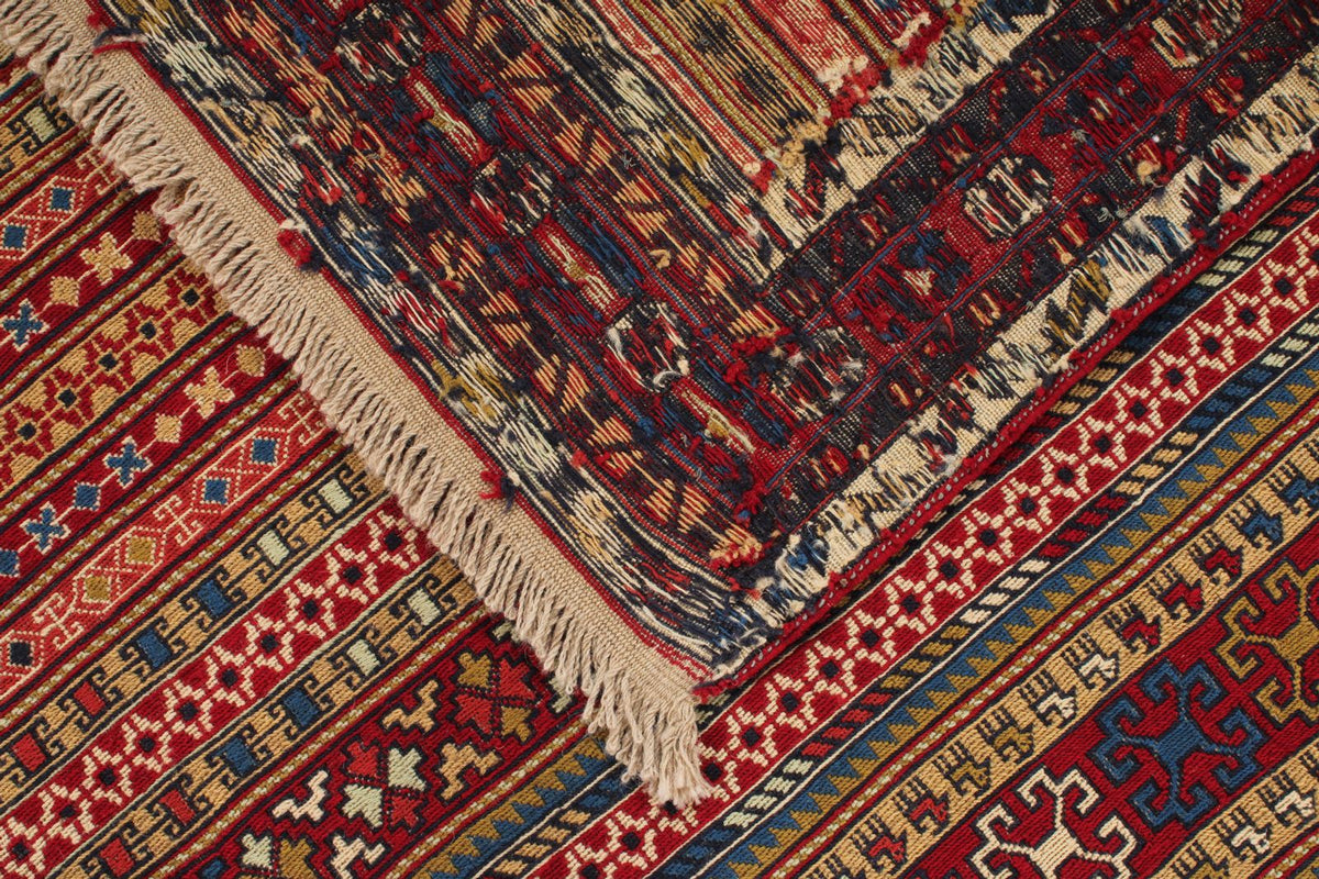 7x10 Multicolor Turkish Patchwork Rug