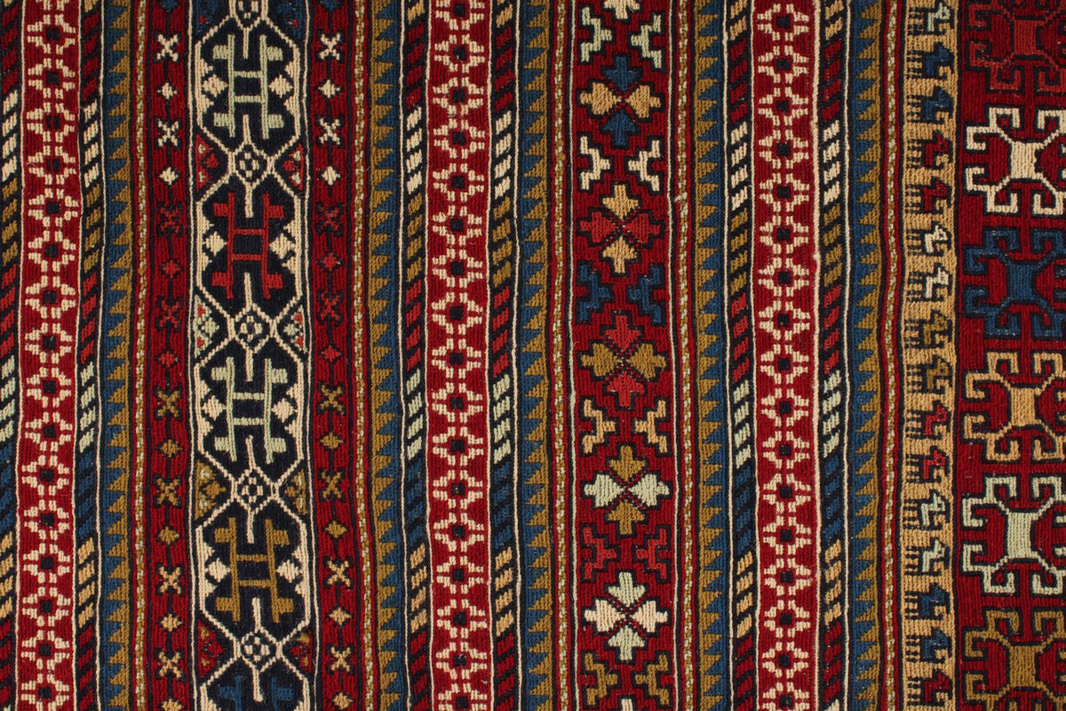 7x10 Multicolor Turkish Patchwork Rug