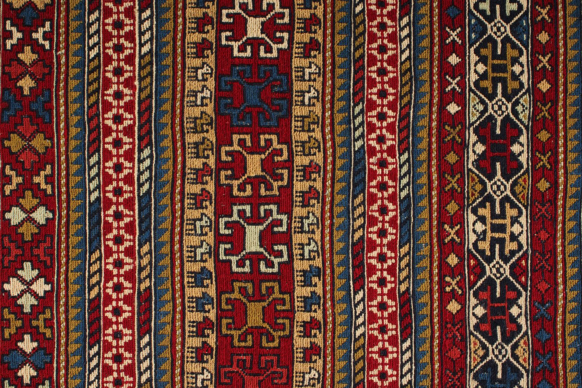 7x10 Multicolor Turkish Patchwork Rug