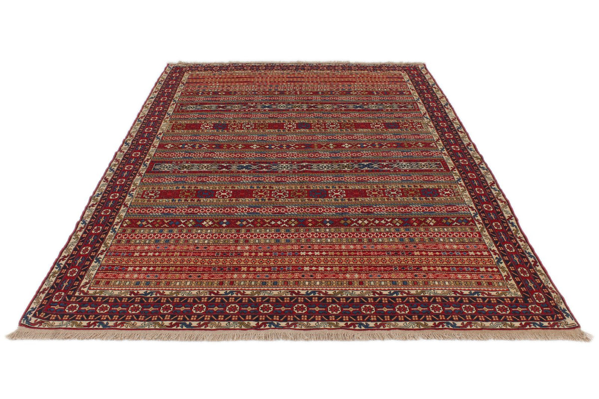 7x10 Multicolor Turkish Patchwork Rug
