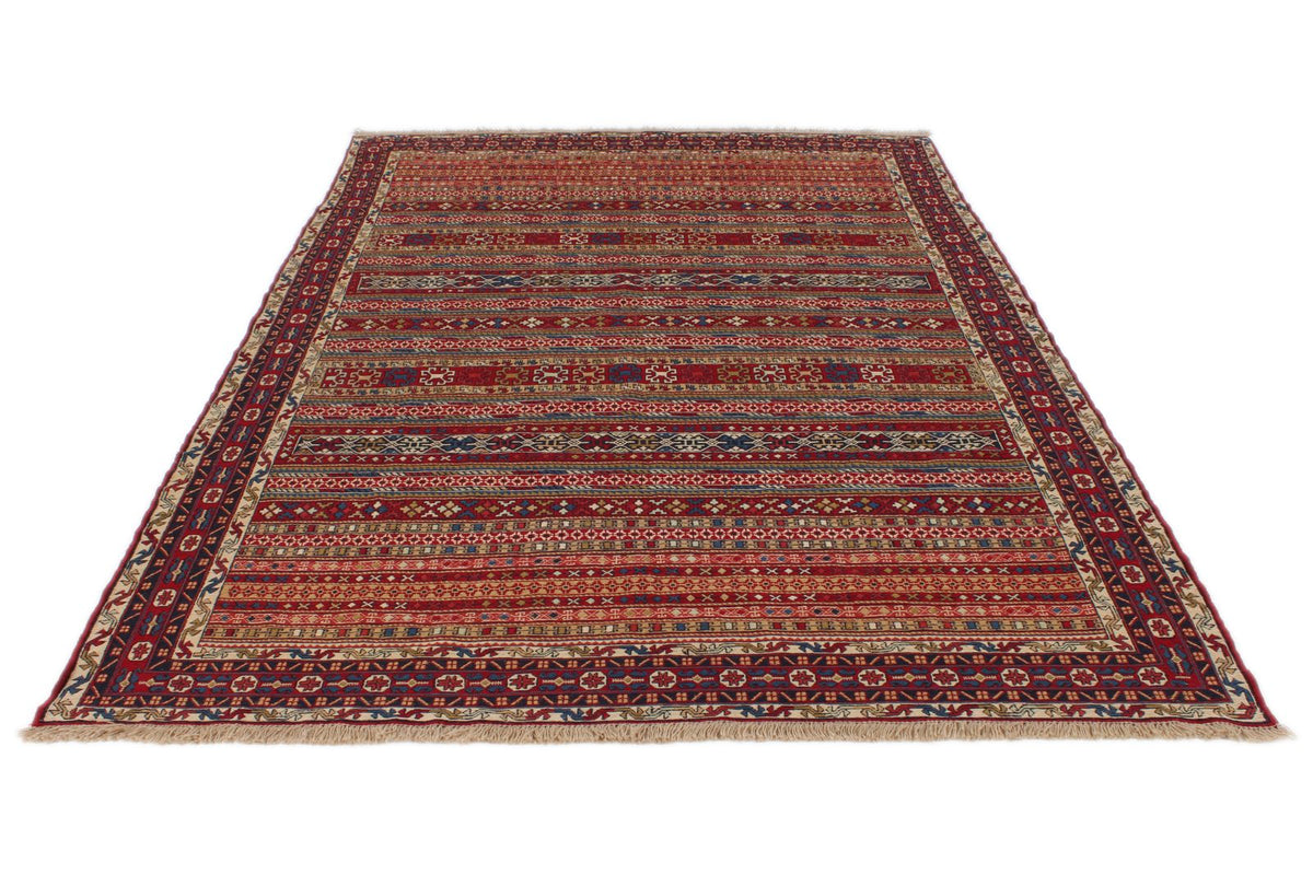 7x10 Multicolor Turkish Patchwork Rug