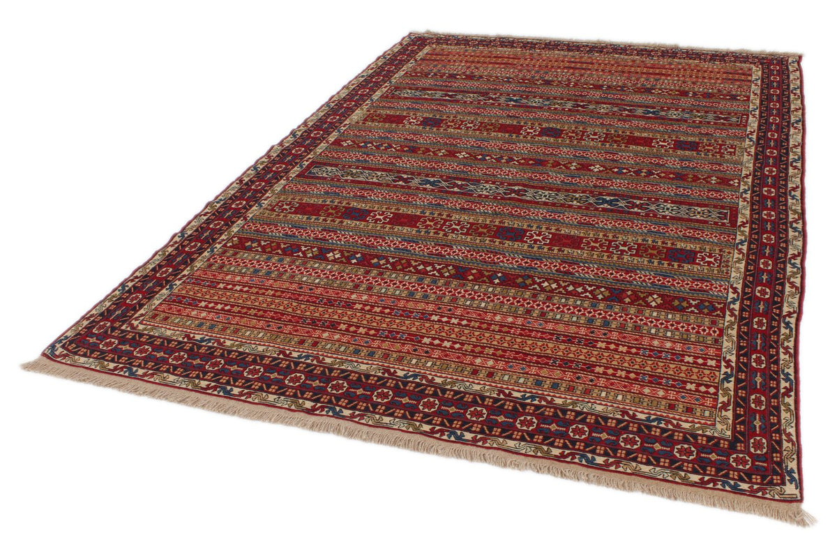 7x10 Multicolor Turkish Patchwork Rug