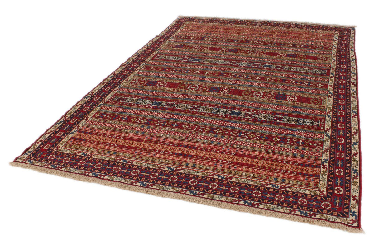 7x10 Multicolor Turkish Patchwork Rug