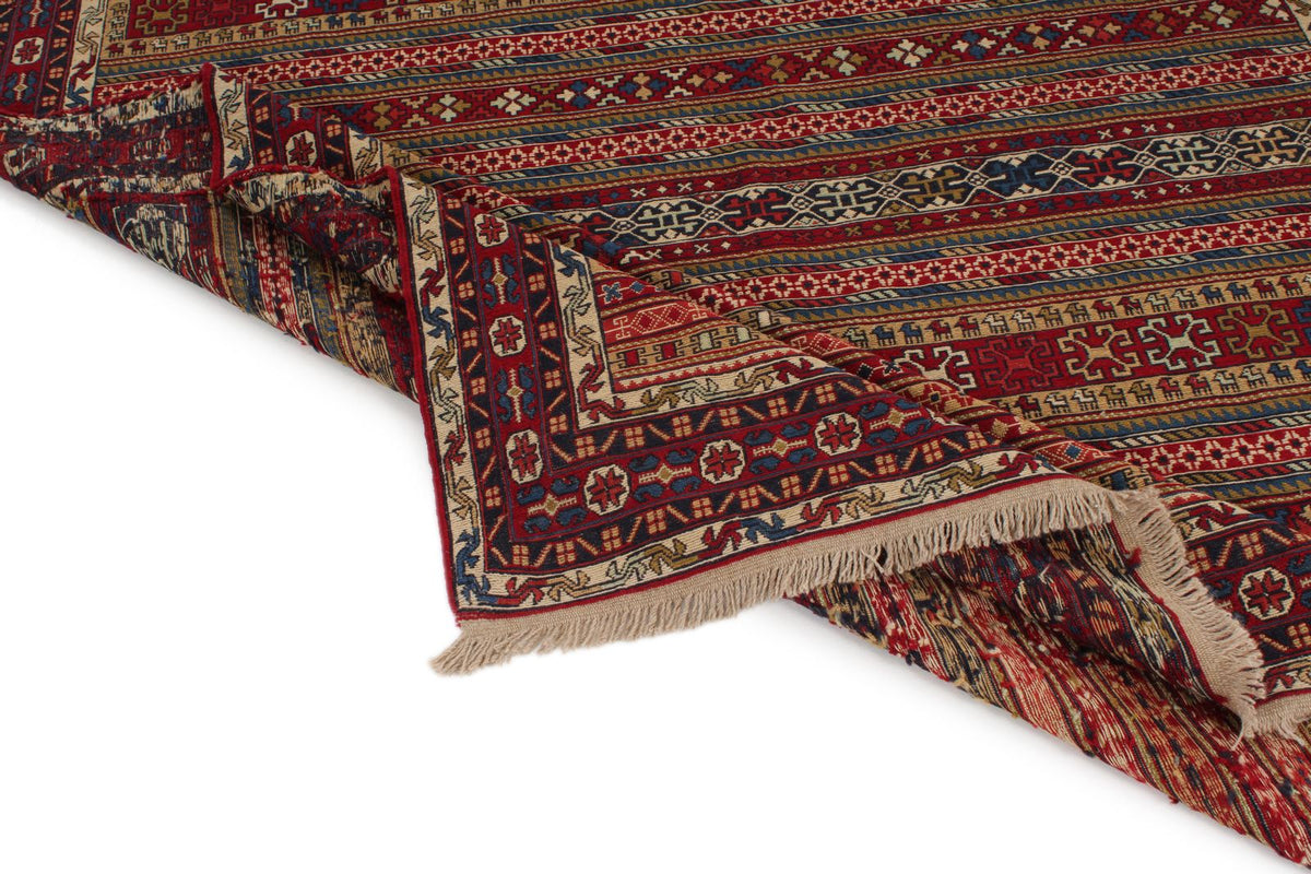 7x10 Multicolor Turkish Patchwork Rug