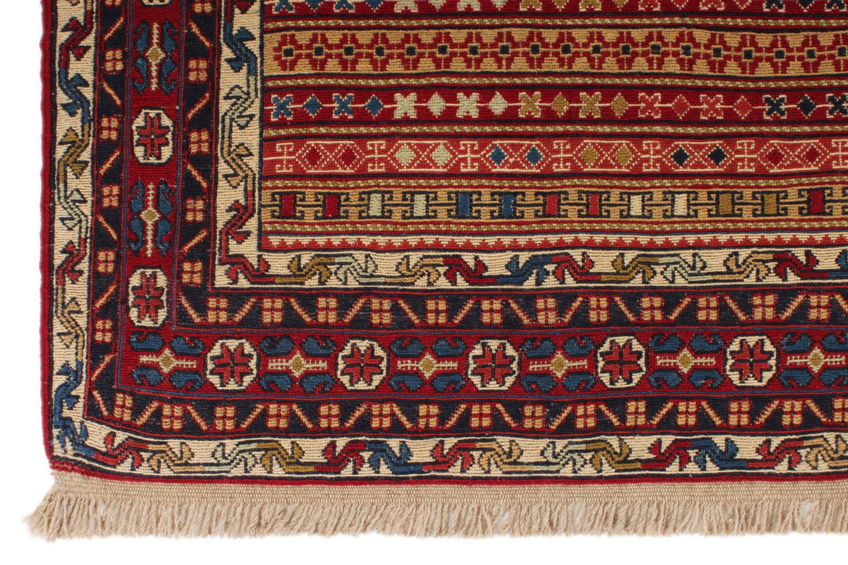 7x10 Multicolor Turkish Patchwork Rug