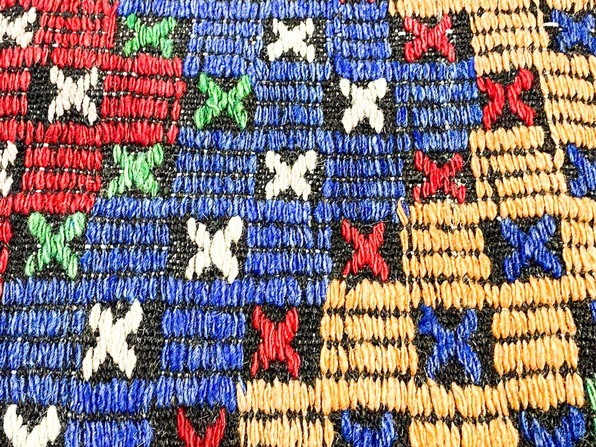 6x11 Handmade Vintage Anatolian Handmade Tribal Rug Kilim
