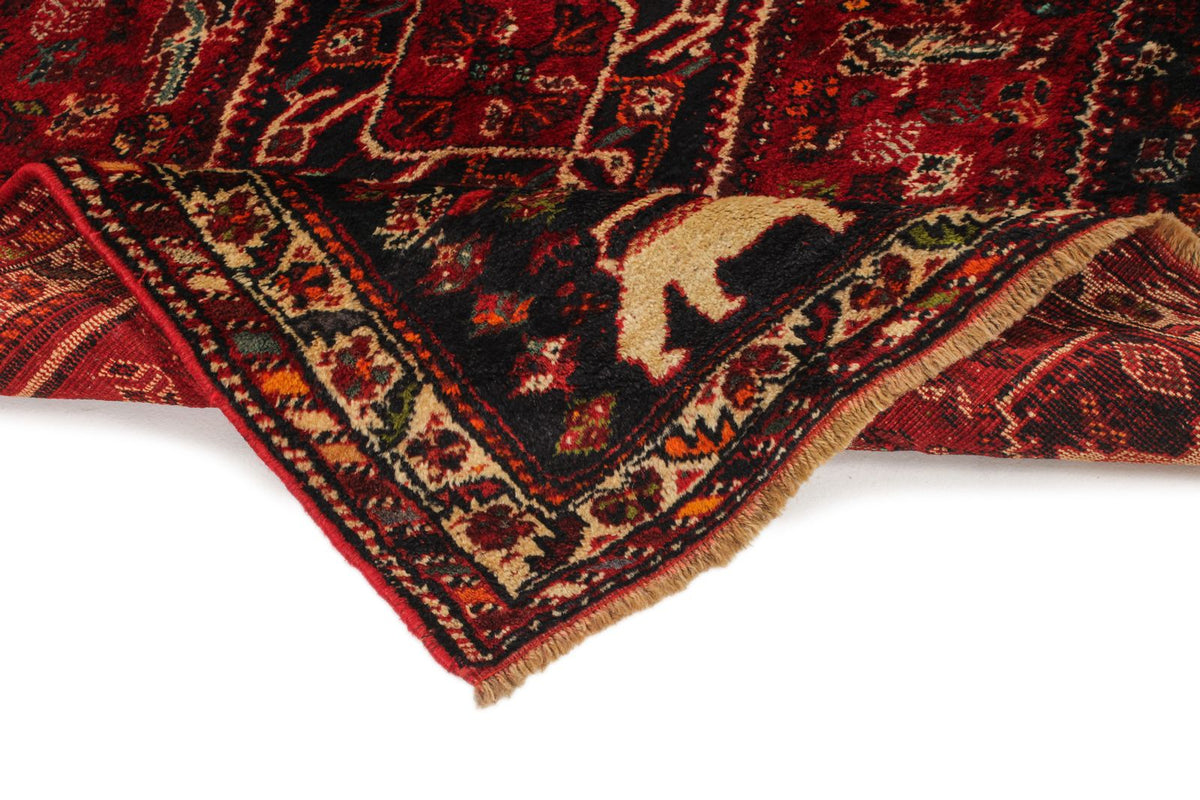 4x6 Red and Ivory Turkish Oushak Rug