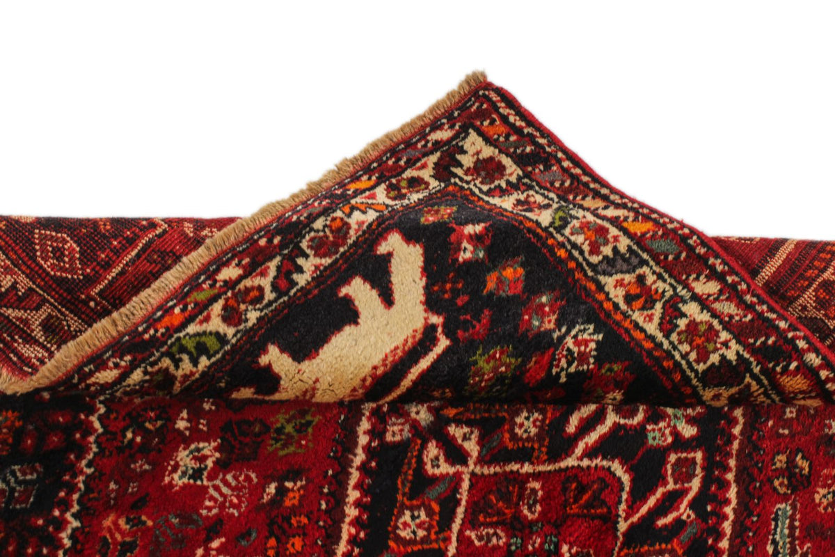 4x6 Red and Ivory Turkish Oushak Rug