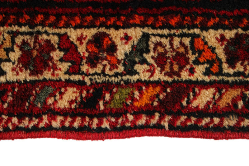 4x6 Red and Ivory Turkish Oushak Rug