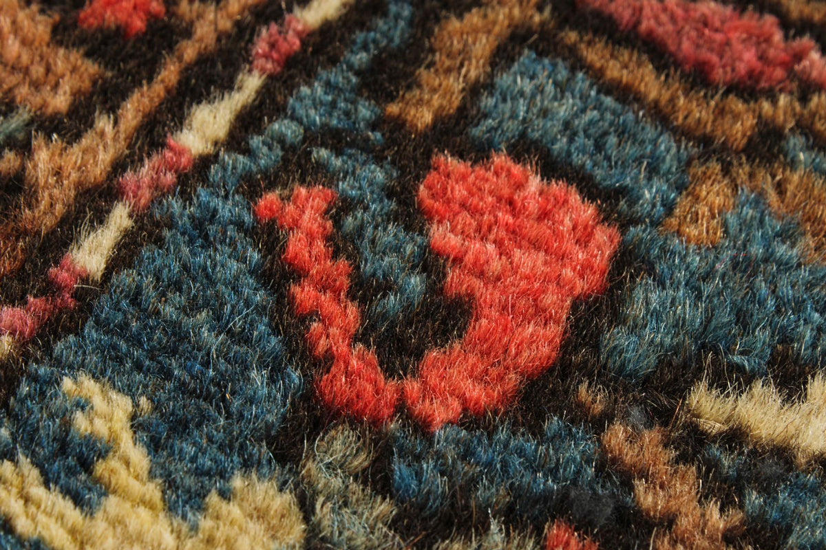 4x7 Brown And Red Persian Traditional Rug