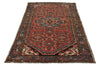 4x7 Brown And Red Persian Traditional Rug