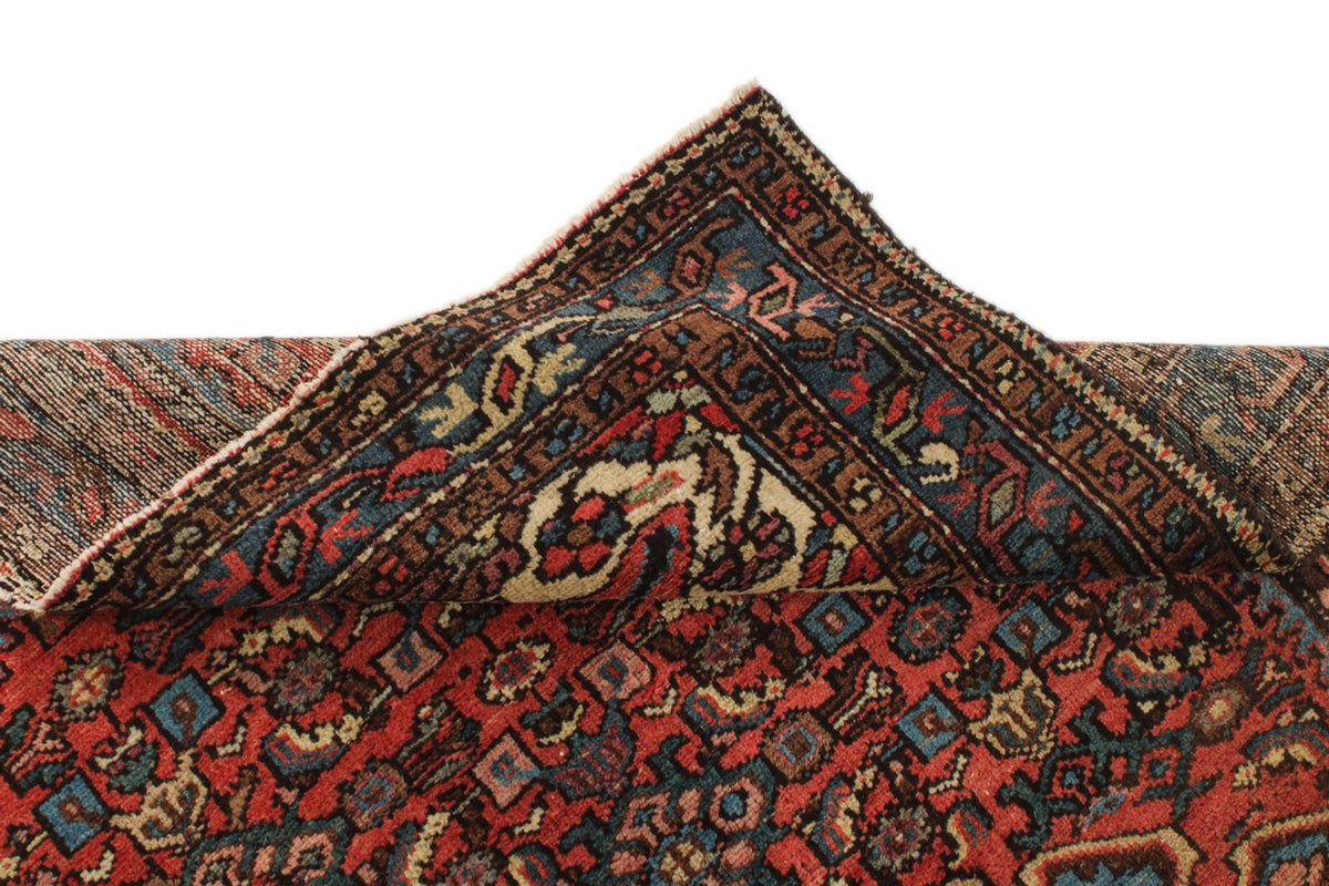 4x7 Brown And Red Persian Traditional Rug