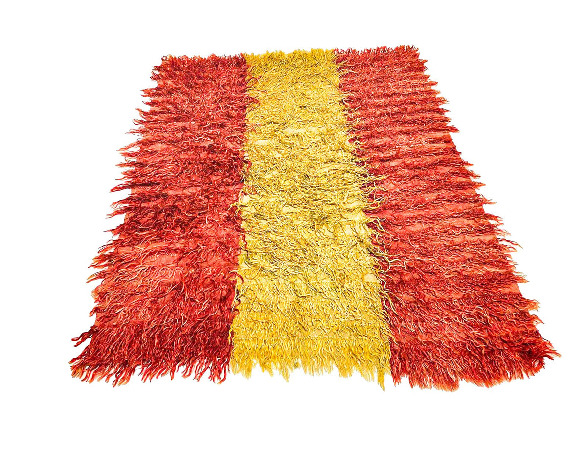 5x5 Handmade Patchwork Vintage Anatolian Handmade Tribal Rug Kilim