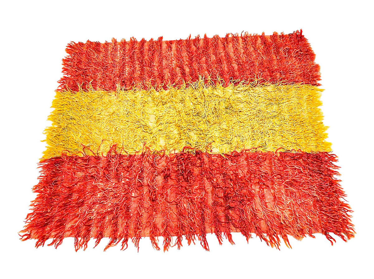 5x5 Handmade Patchwork Vintage Anatolian Handmade Tribal Rug Kilim