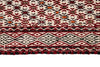 2x4 Red and White Turkish Tribal Rug