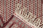 2x4 Red and White Turkish Tribal Rug