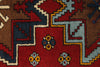 4x6 Red and Blue Kazak Tribal Rug