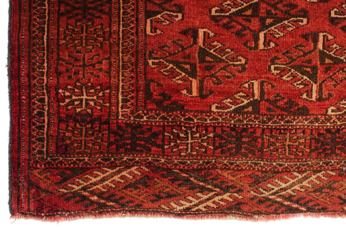 5x6 Red and Rust Anatolian Traditional Rug