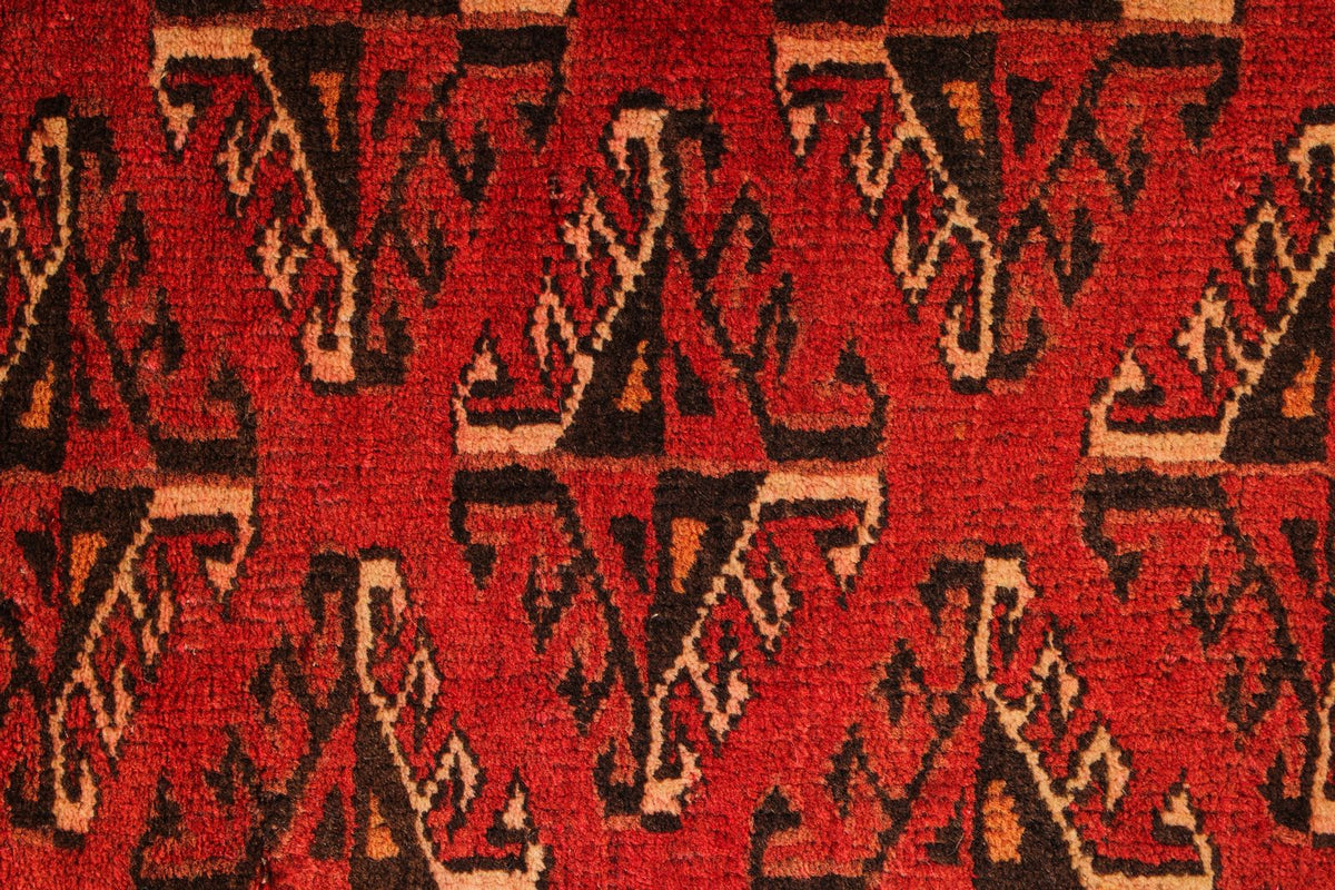 5x6 Red and Rust Anatolian Traditional Rug