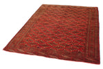 5x6 Red and Rust Anatolian Traditional Rug