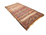 5x10 Handmade Patchwork Vintage Anatolian Handmade Tribal Runner Kilim