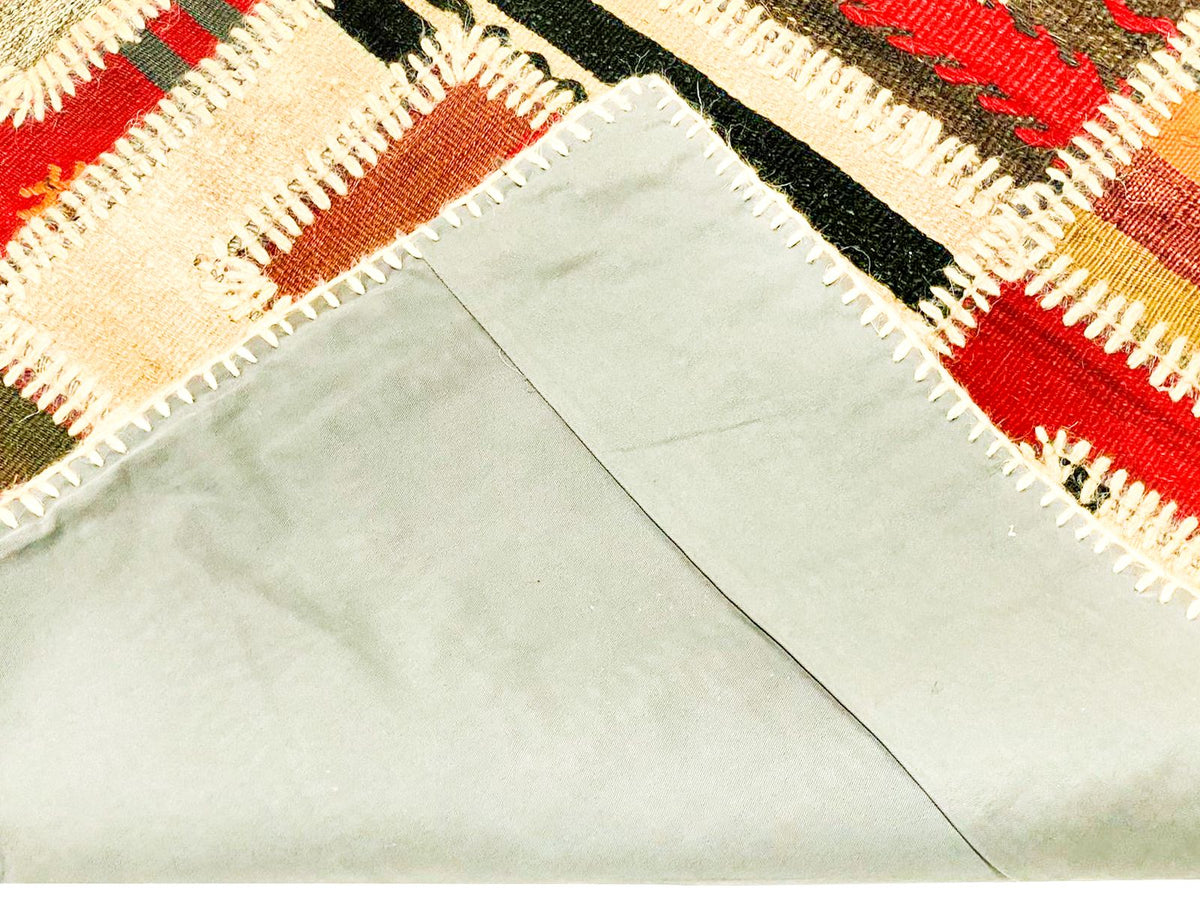 7x10 Multicolor Turkish Patchwork Rug