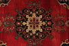 Vintage Handmade 3x6 Red and Brown Anatolian Turkish Tribal Distressed Area Rug