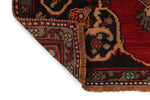 Vintage Handmade 3x6 Red and Brown Anatolian Turkish Tribal Distressed Area Rug